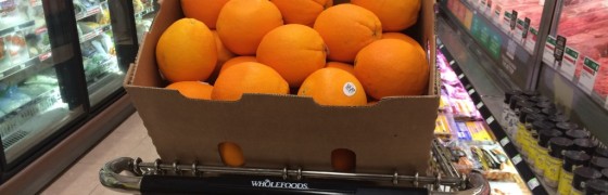 Dag 3314 – Det går åt lite apelsiner